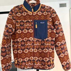 Patagonia Retro-X Fleece Jacket in Brown Tundra Sisu